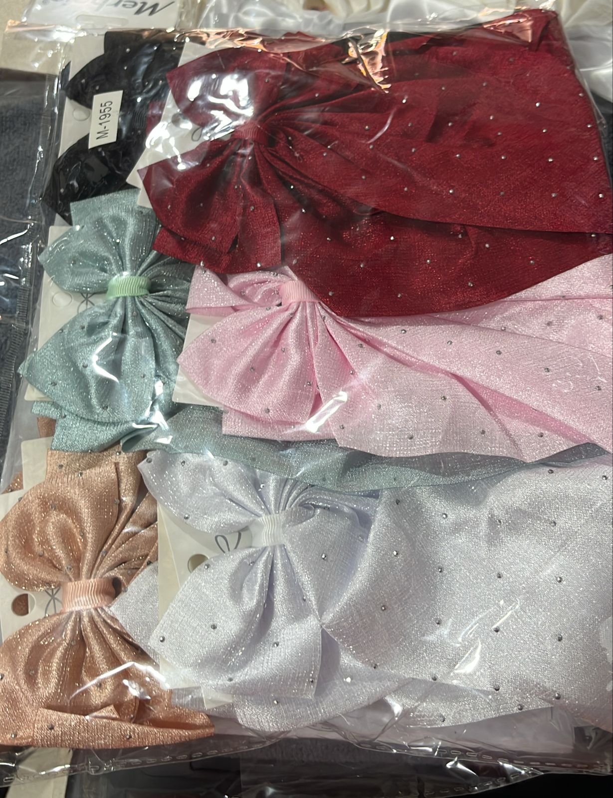 PINZAS CON MOÑA BRILLANTE - VARIEDADES EL TRIUNFO