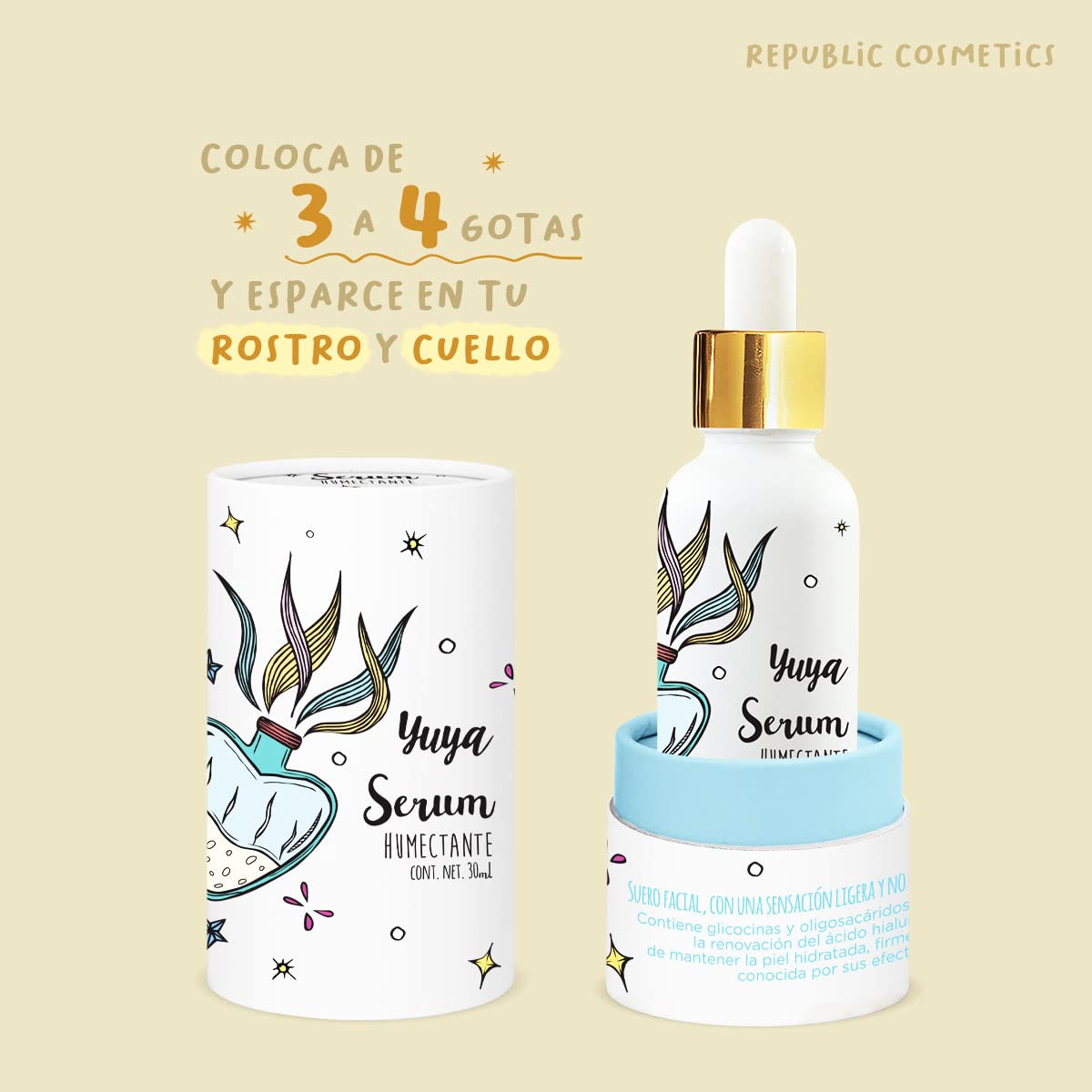 serum hidratante yuya - La Tienda del Barbero