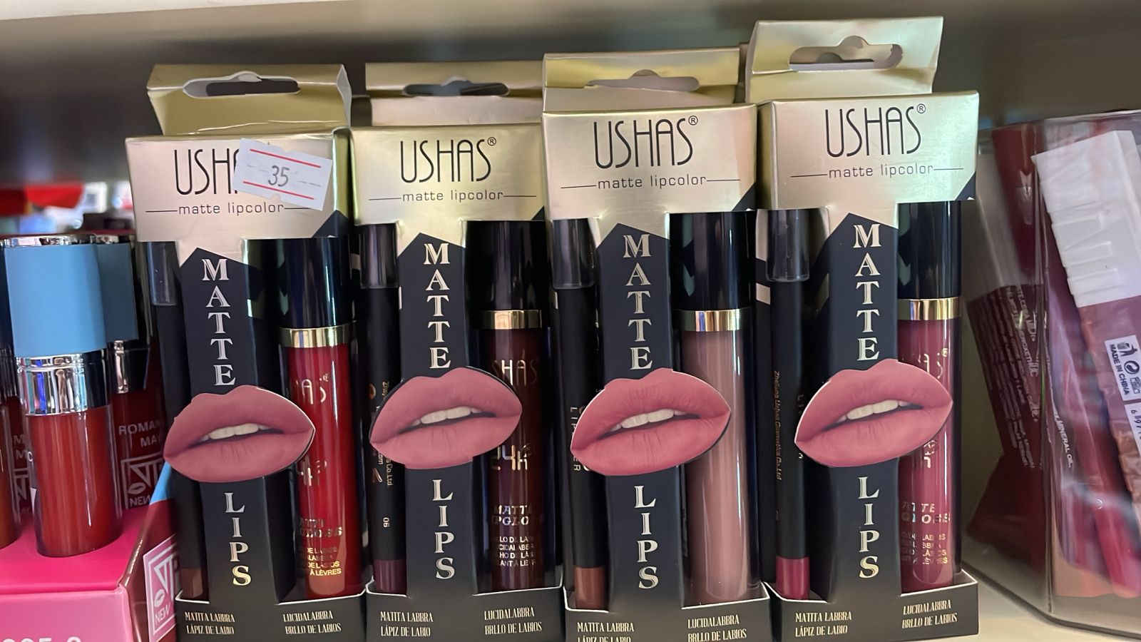 labial duo ushash  - La Tienda del Barbero