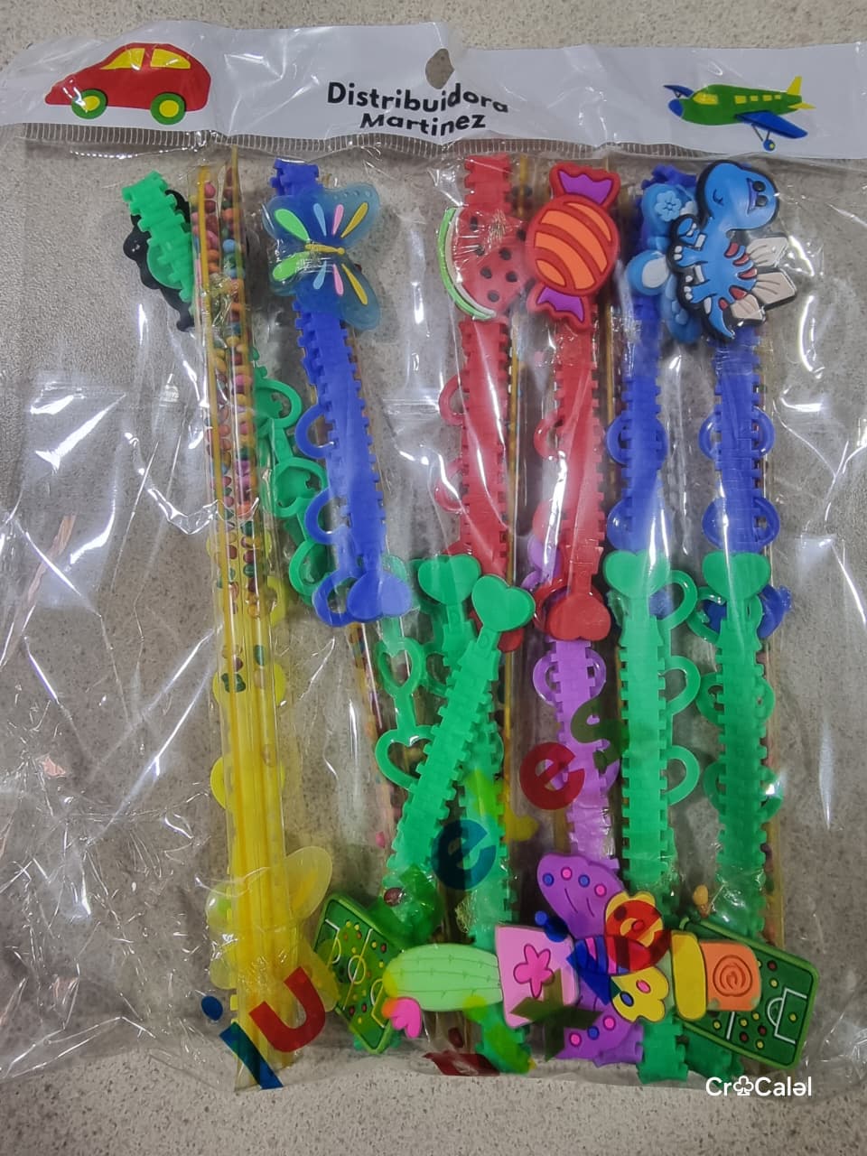 PULSERA DE HULE CON DULCES - VARIEDADES EL TRIUNFO