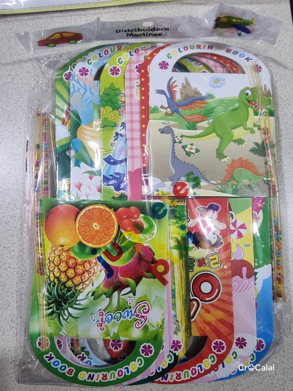 LIBRITOS PARA COLOREAR CON DULCE - VARIEDADES EL TRIUNFO