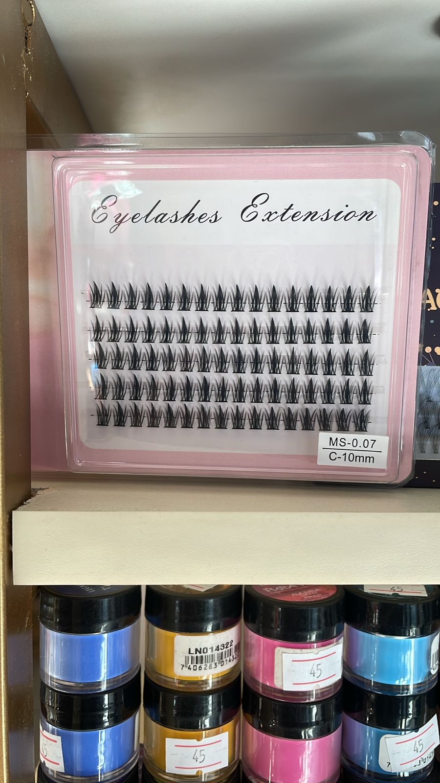 pestañas unicornio - La Tienda del Barbero