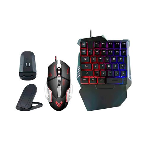 Combo G508 Teclado + Mouse + Adaptador USB  - Corporación Hightechnology