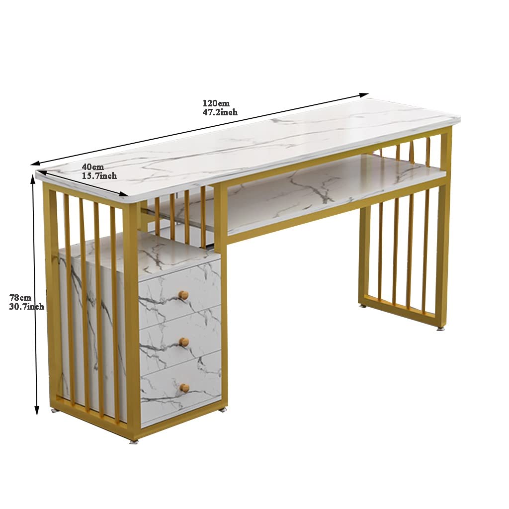 Mesa para Manicura 3 gavetas - Corporación Hightechnology