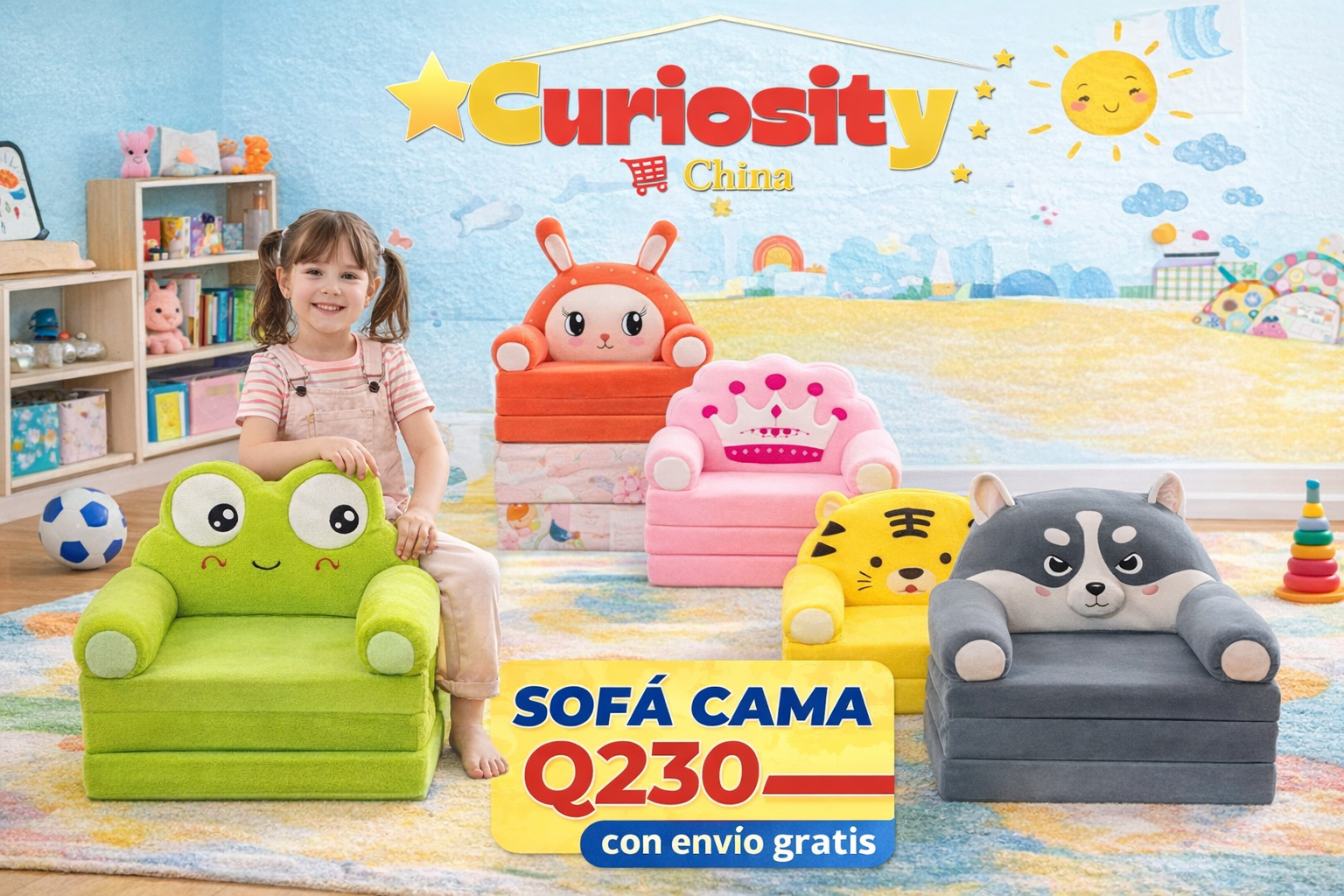 SOFÁ CAMA  - Curiosity China