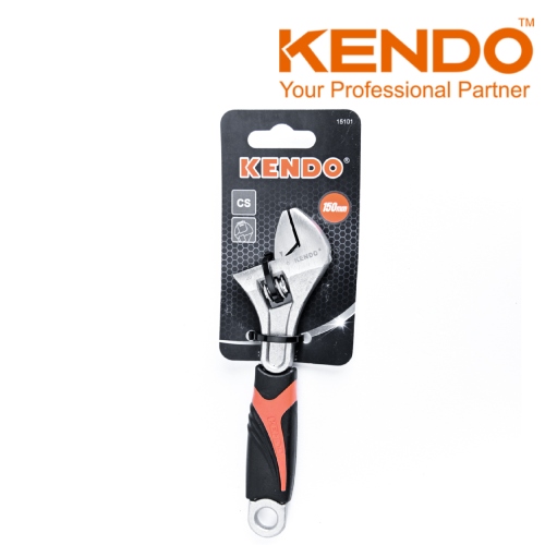 Llave Ajustable 6" (Cangrejo) KENDO (15101) - Repuestos y Lubricantes Vicent's