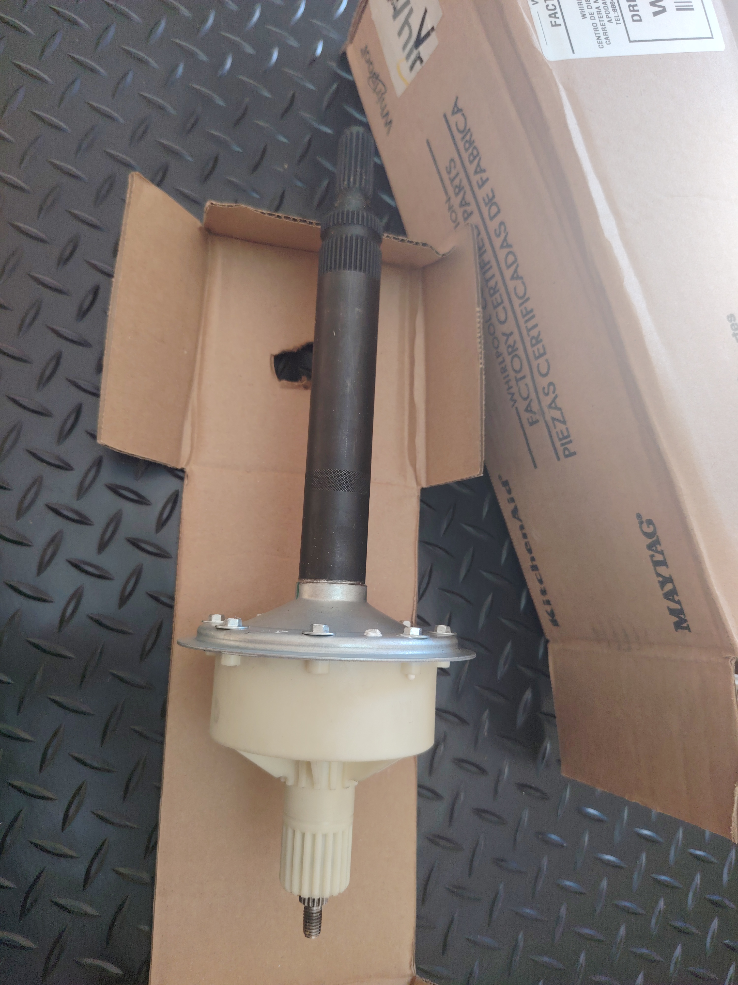 Solo poste eje corto whirl ORG - Guate Frío