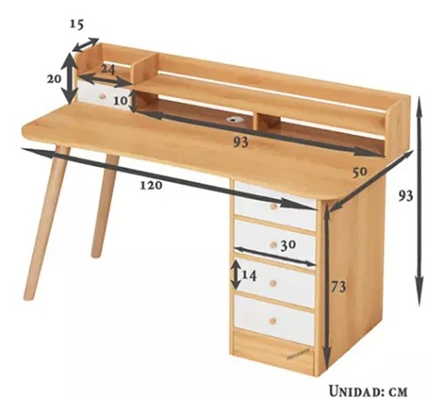 ESCRITORIO MADERA - Curiosity China