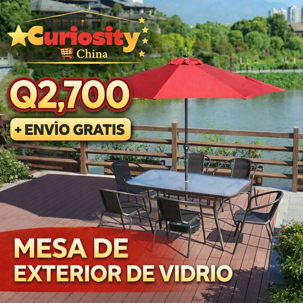 MESA DE VIDRIO - Curiosity China
