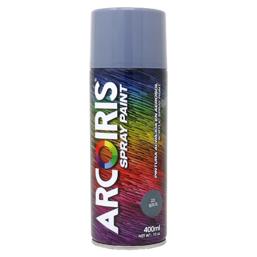 Pintura en Spray Gris Arcoiris - Repuestos y Lubricantes Vicent's