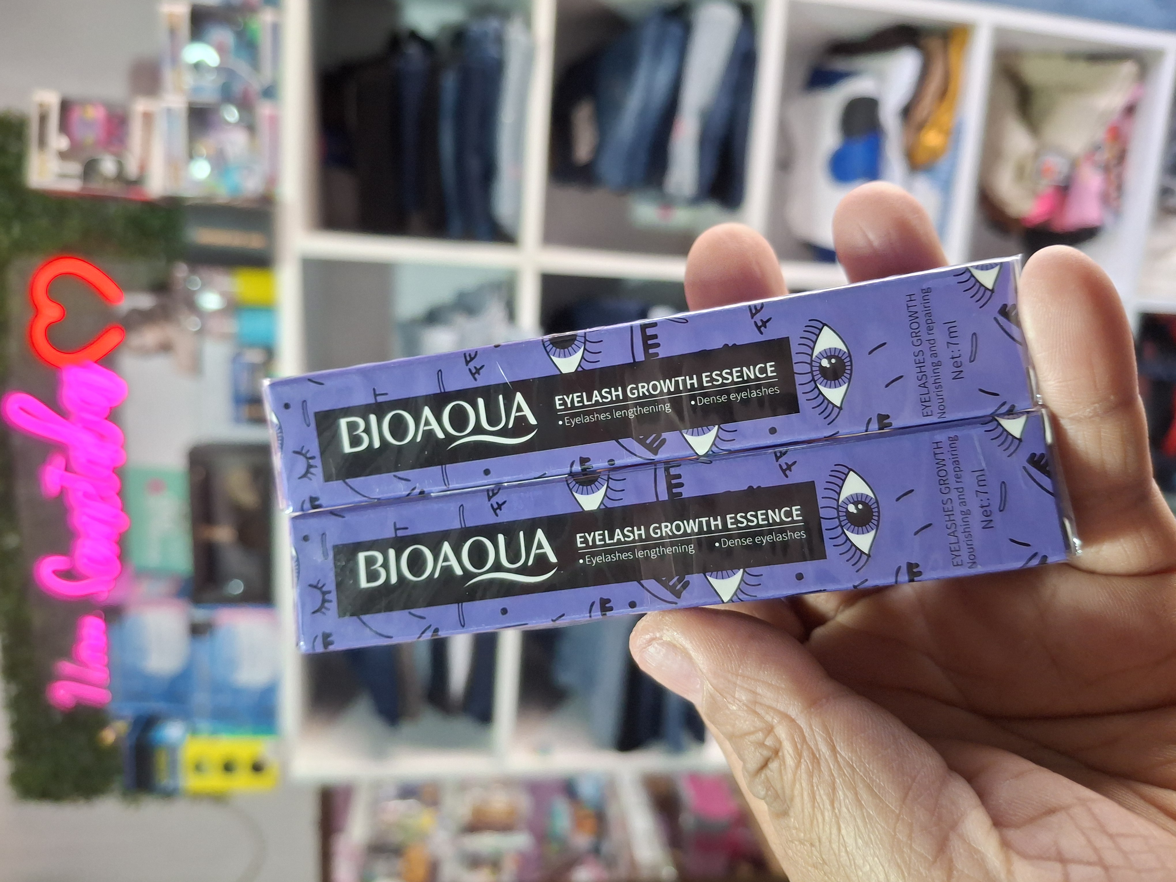 Serum Bioaqua para pestañas  - Semetabaj Visu