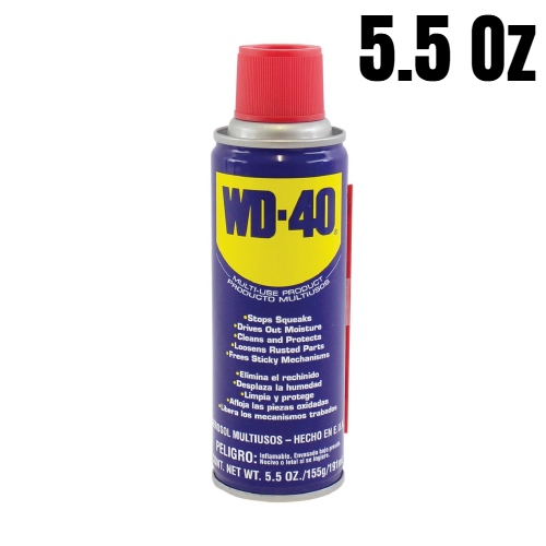 Lubricante WD-40 (5.5Oz) Penetrante (Afloja Todo) - Repuestos y Lubricantes Vicent's