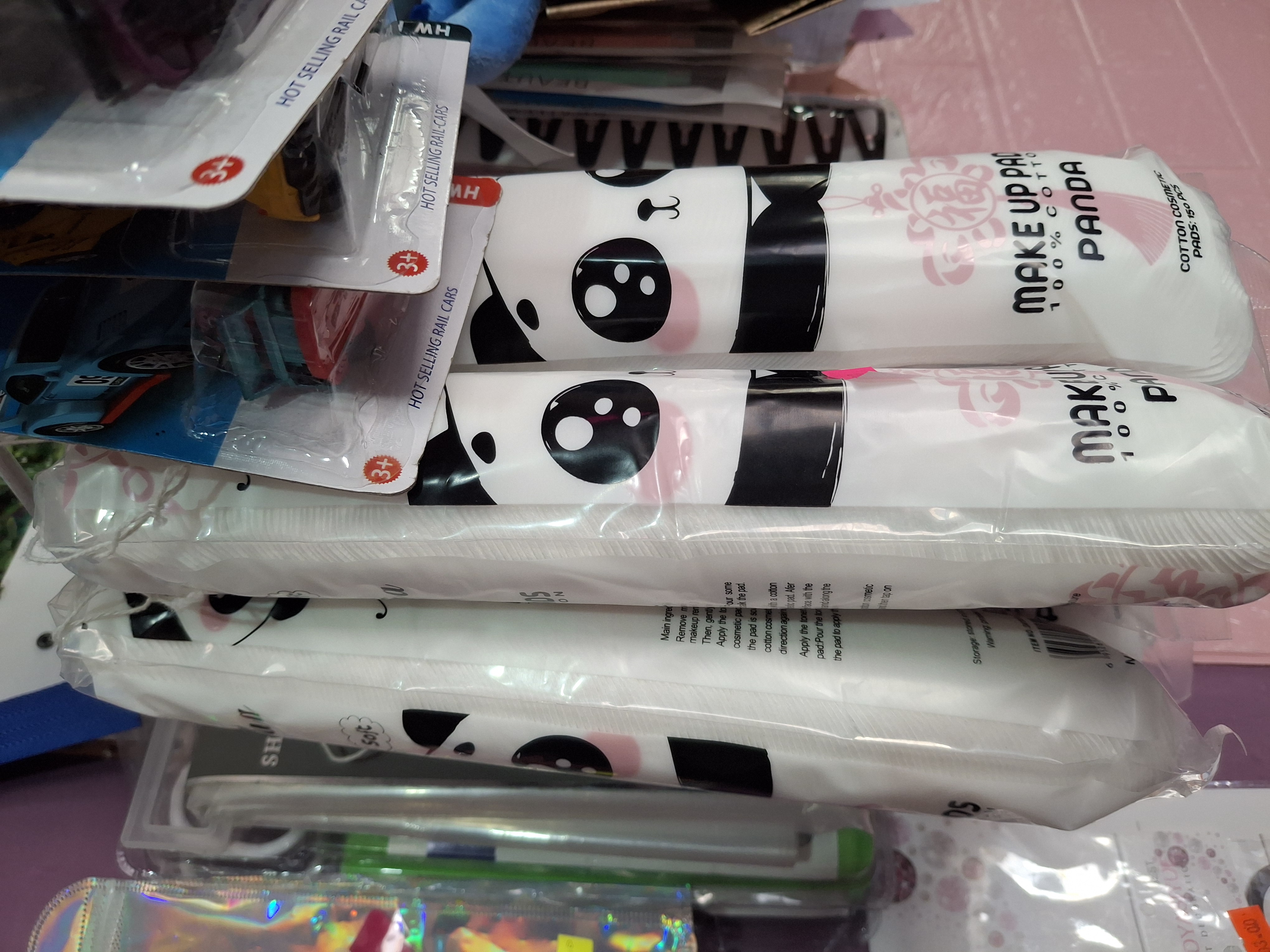 Algodón panda para desmaquillarse - Semetabaj Visu
