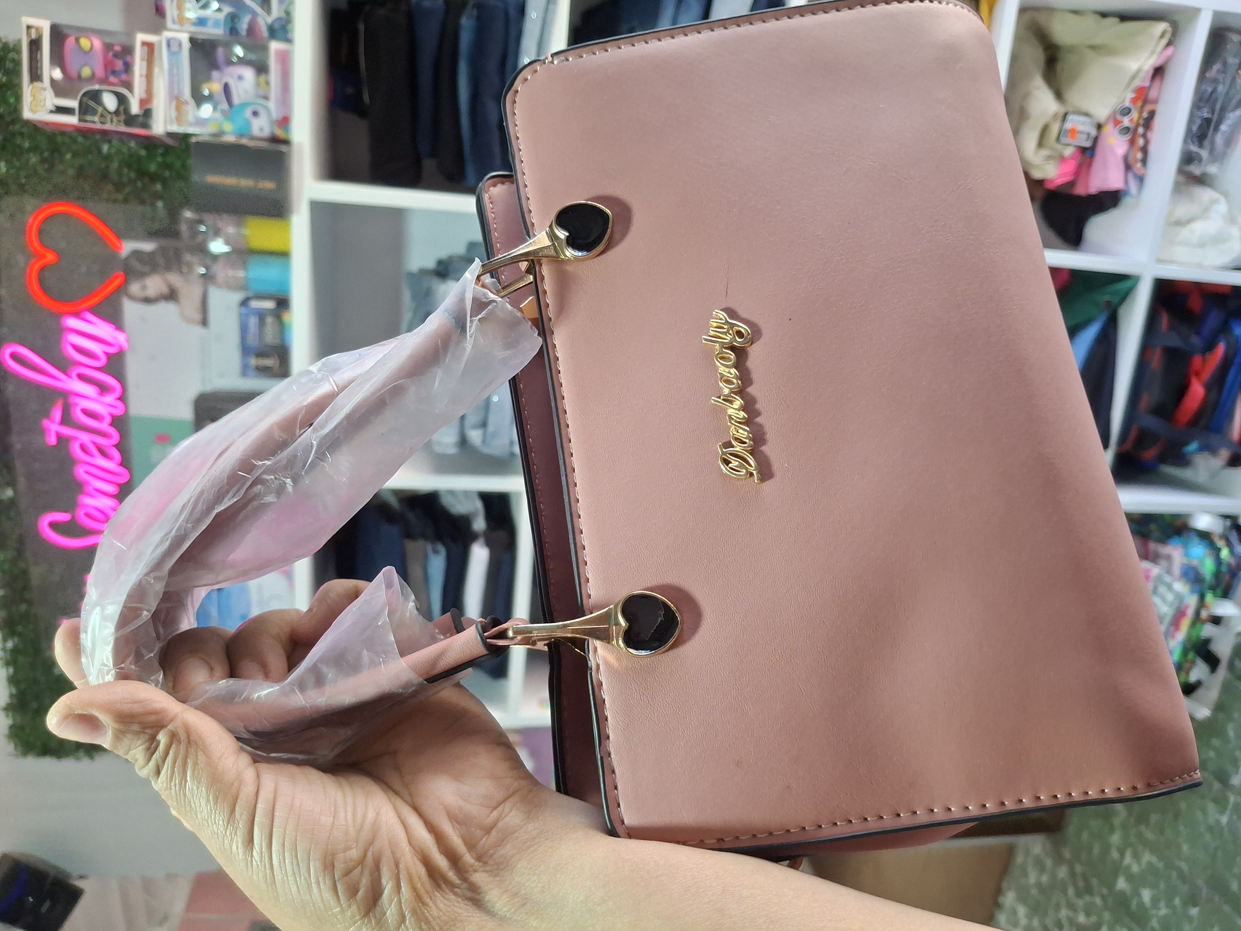 Bolso dama rosa Darbaoly - Semetabaj Visu