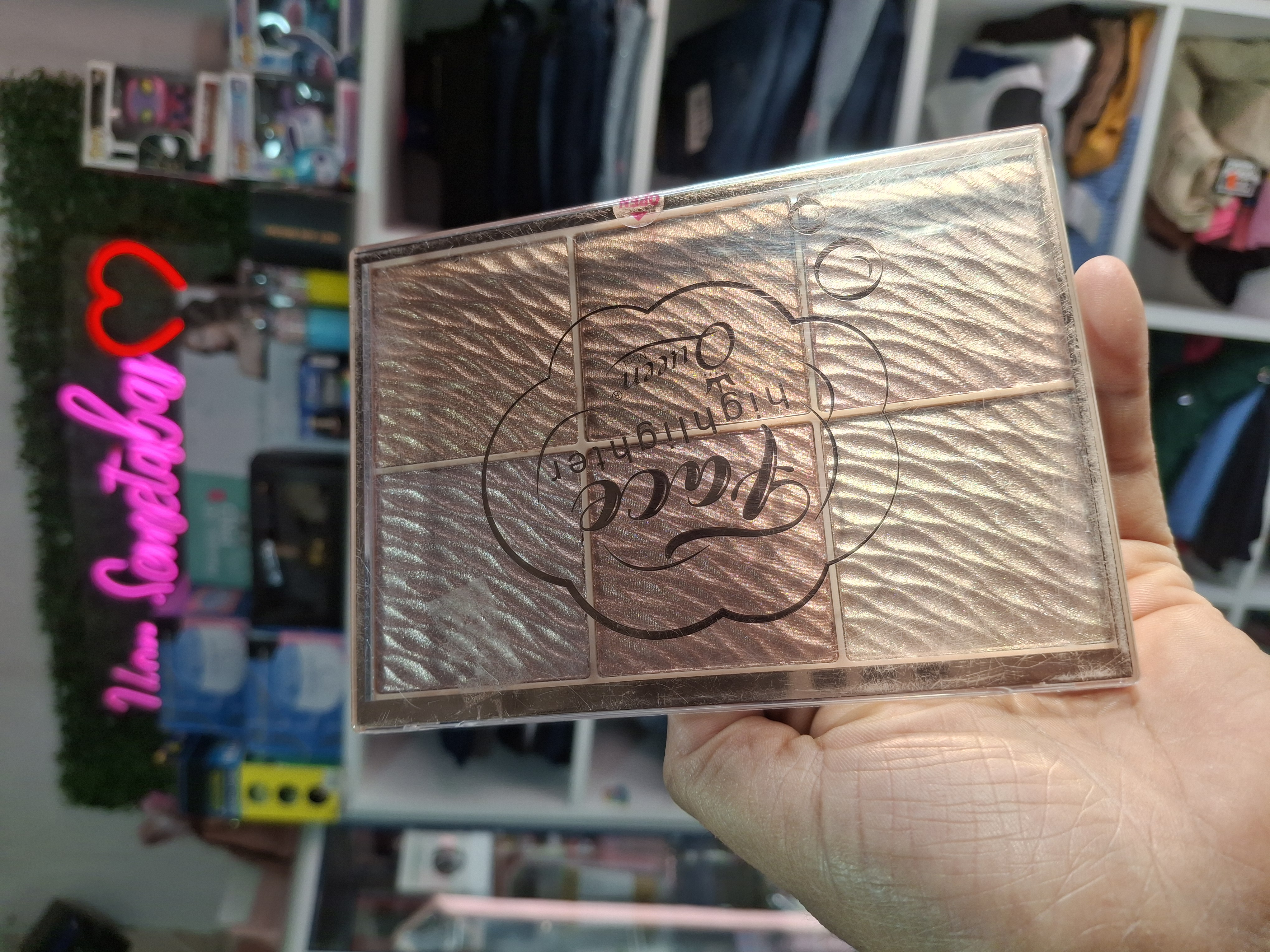 Paleta de iluminadores Face - Semetabaj Visu