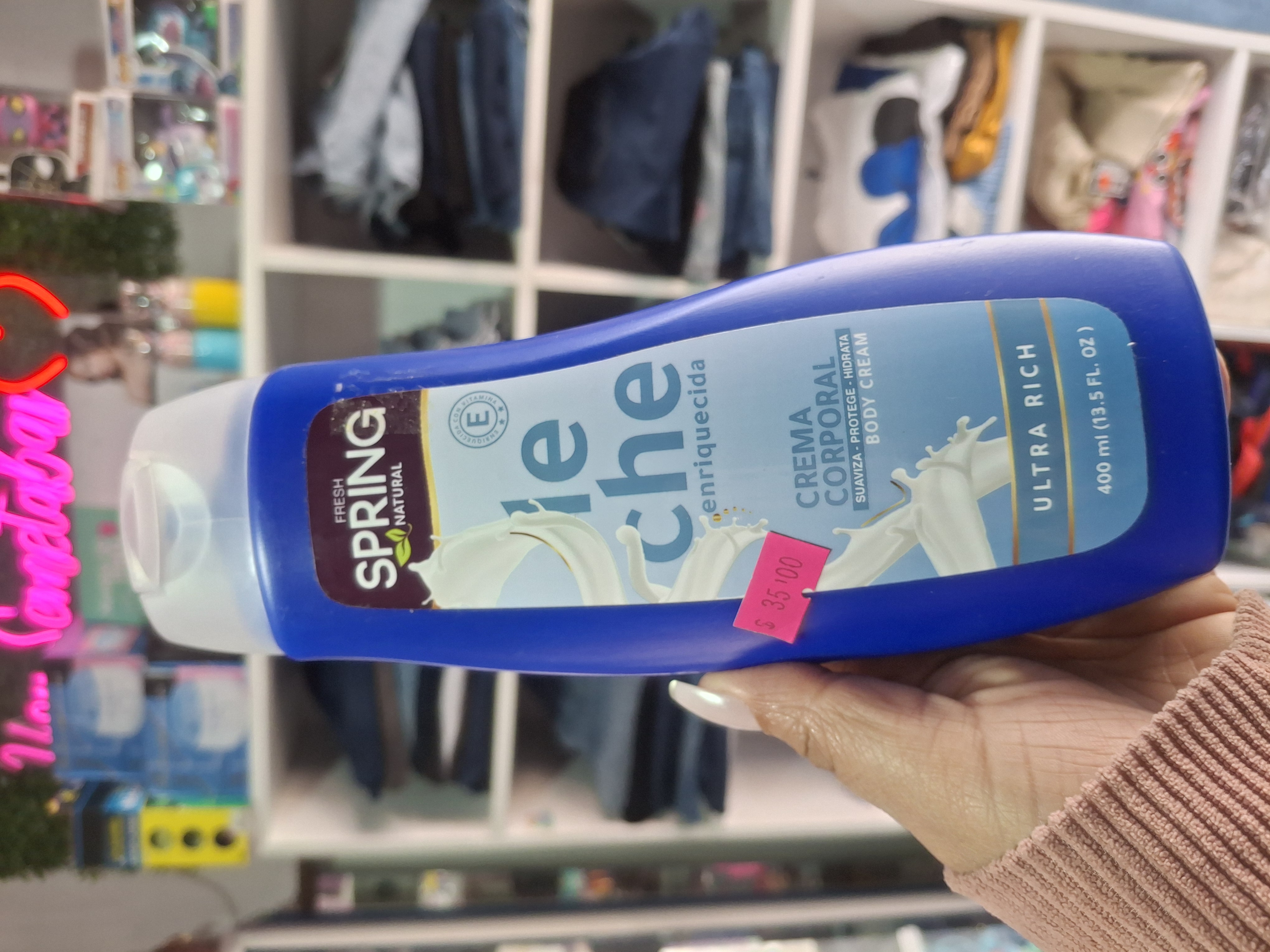 Crema hidratante  de leche  - Semetabaj Visu