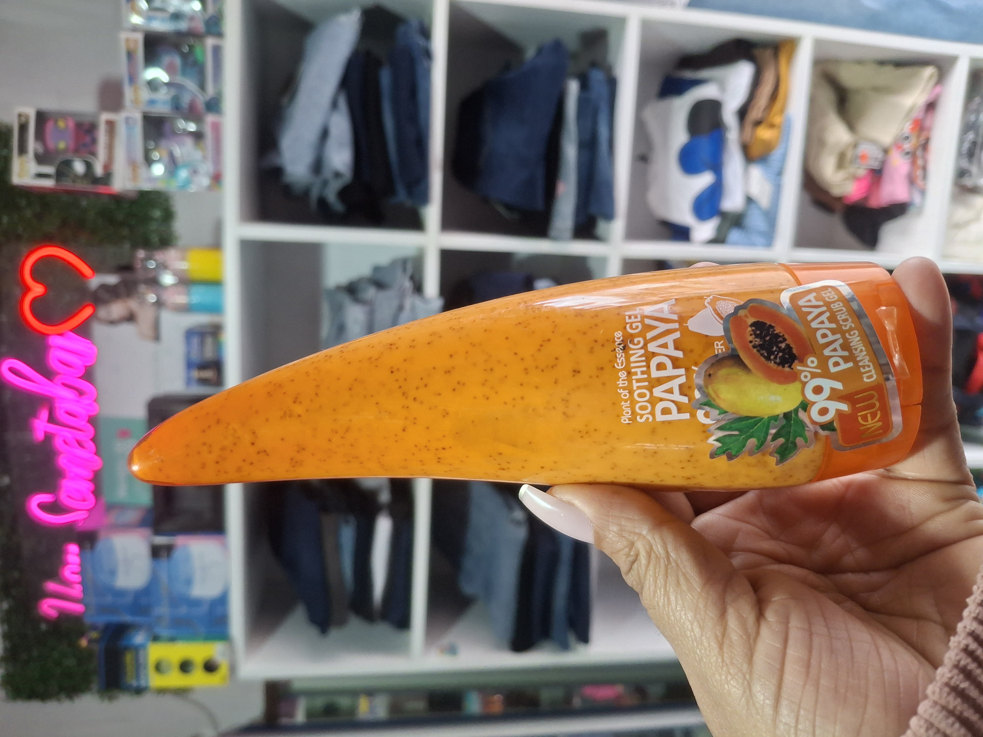 Exfoliante de papaya - Semetabaj Visu