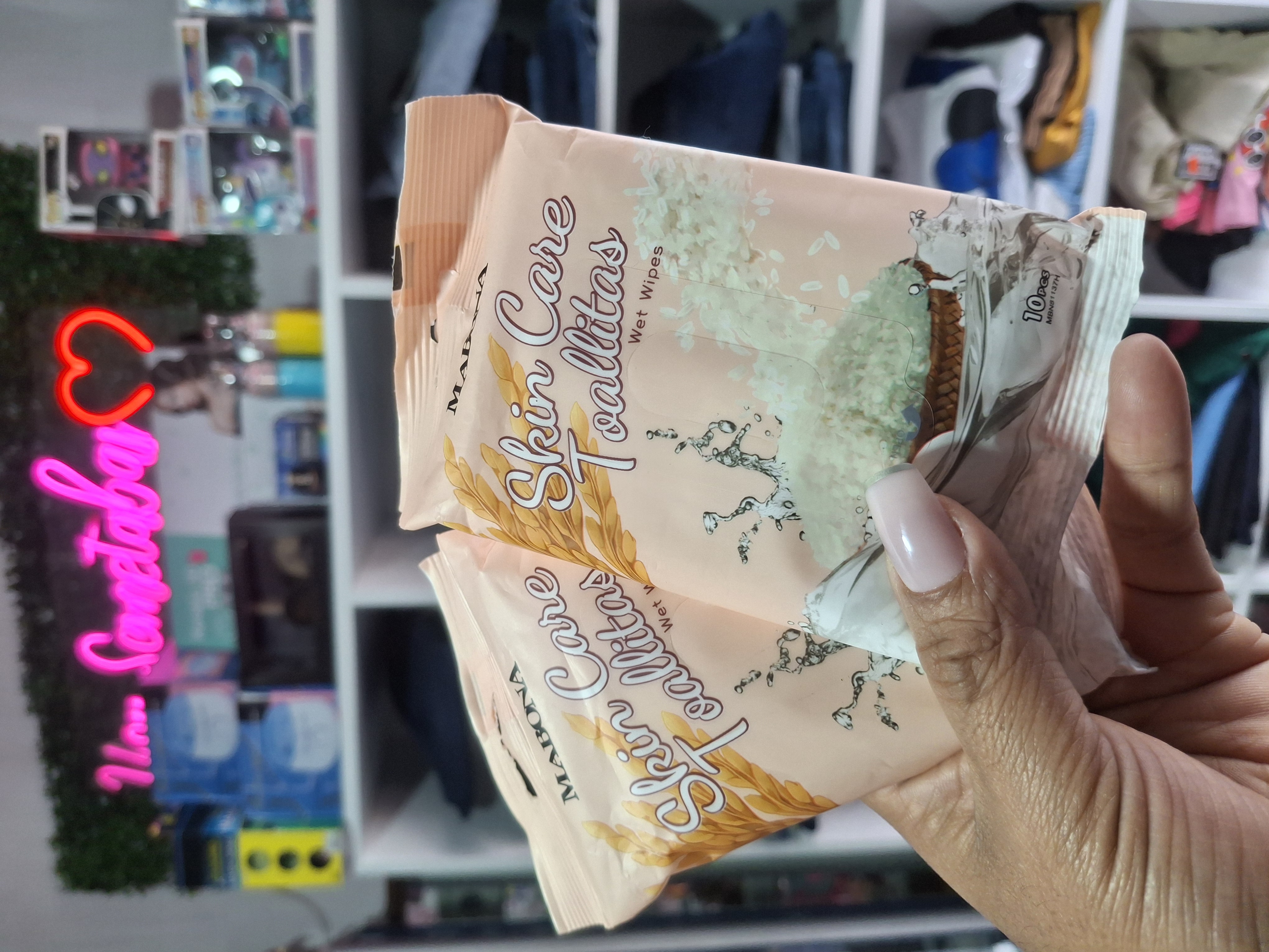 Skin care tallitas de arroz  - Semetabaj Visu