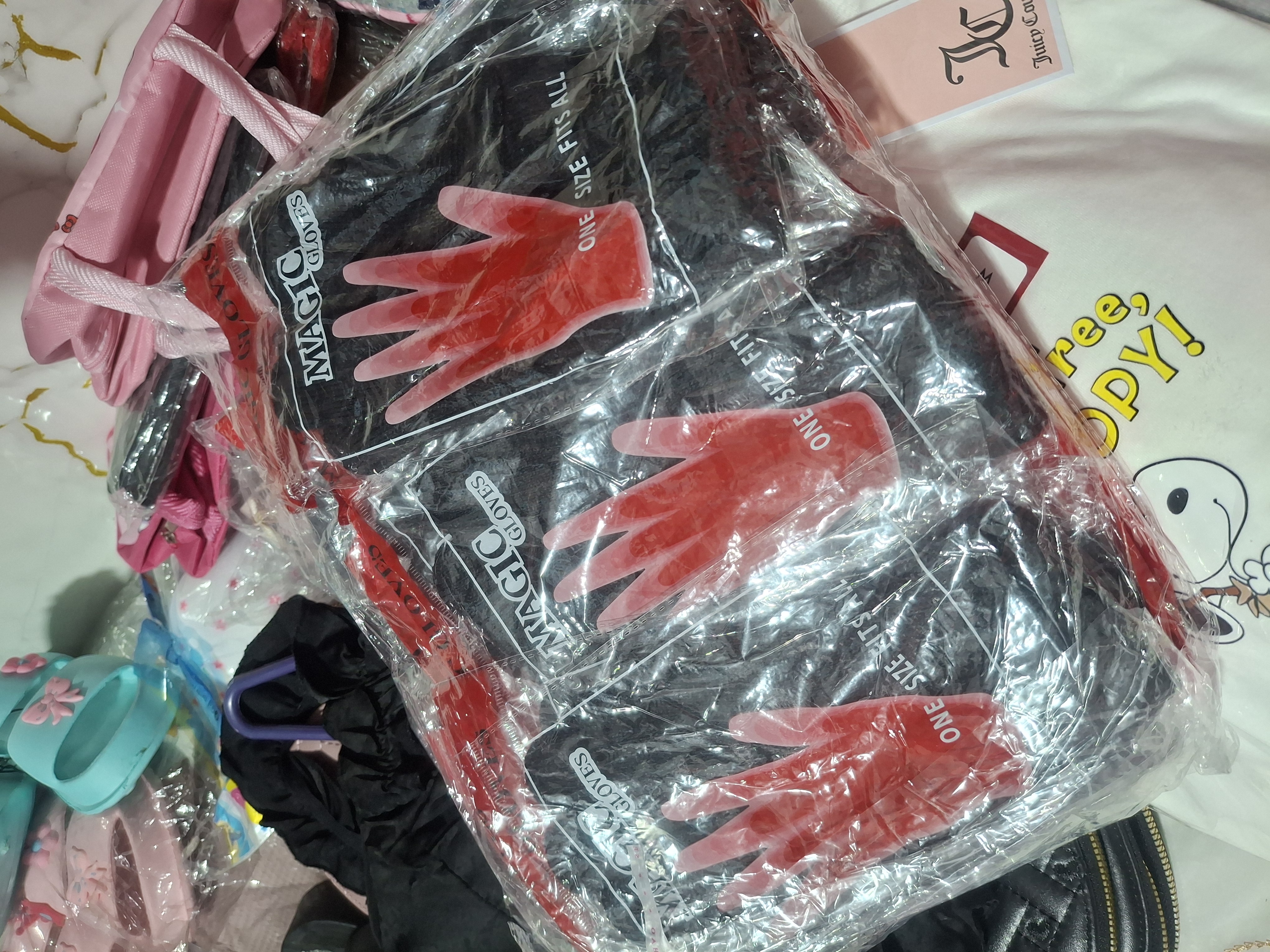 Guantes de lana negros unixes - Semetabaj Visu
