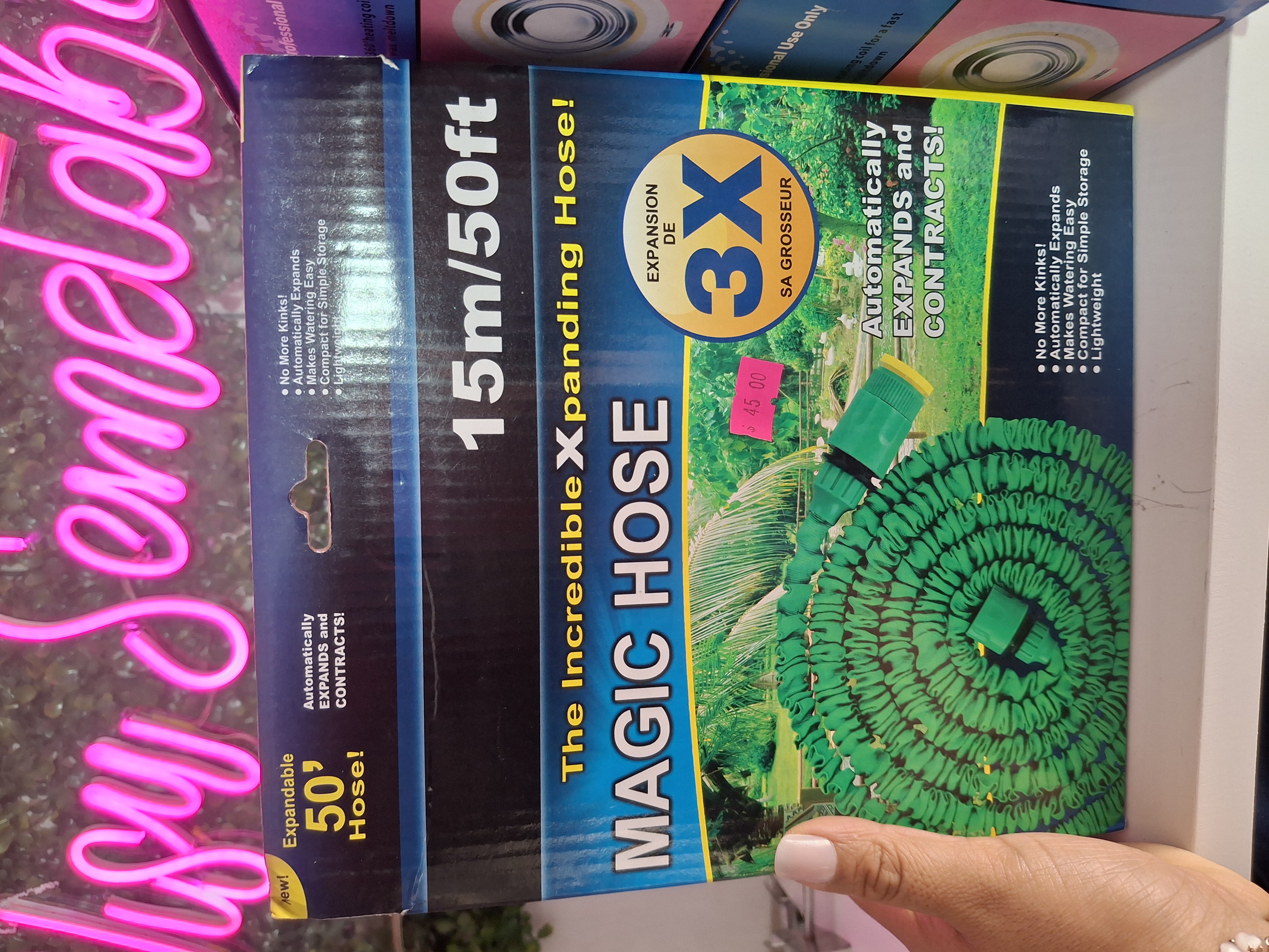 Manguera expandible  - Semetabaj Visu