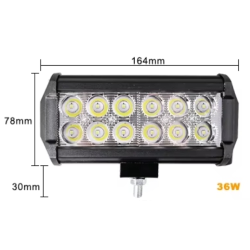 Neblineras Rectangular LED 6" YWCTDSM002  - Repuestos y Lubricantes Vicent's