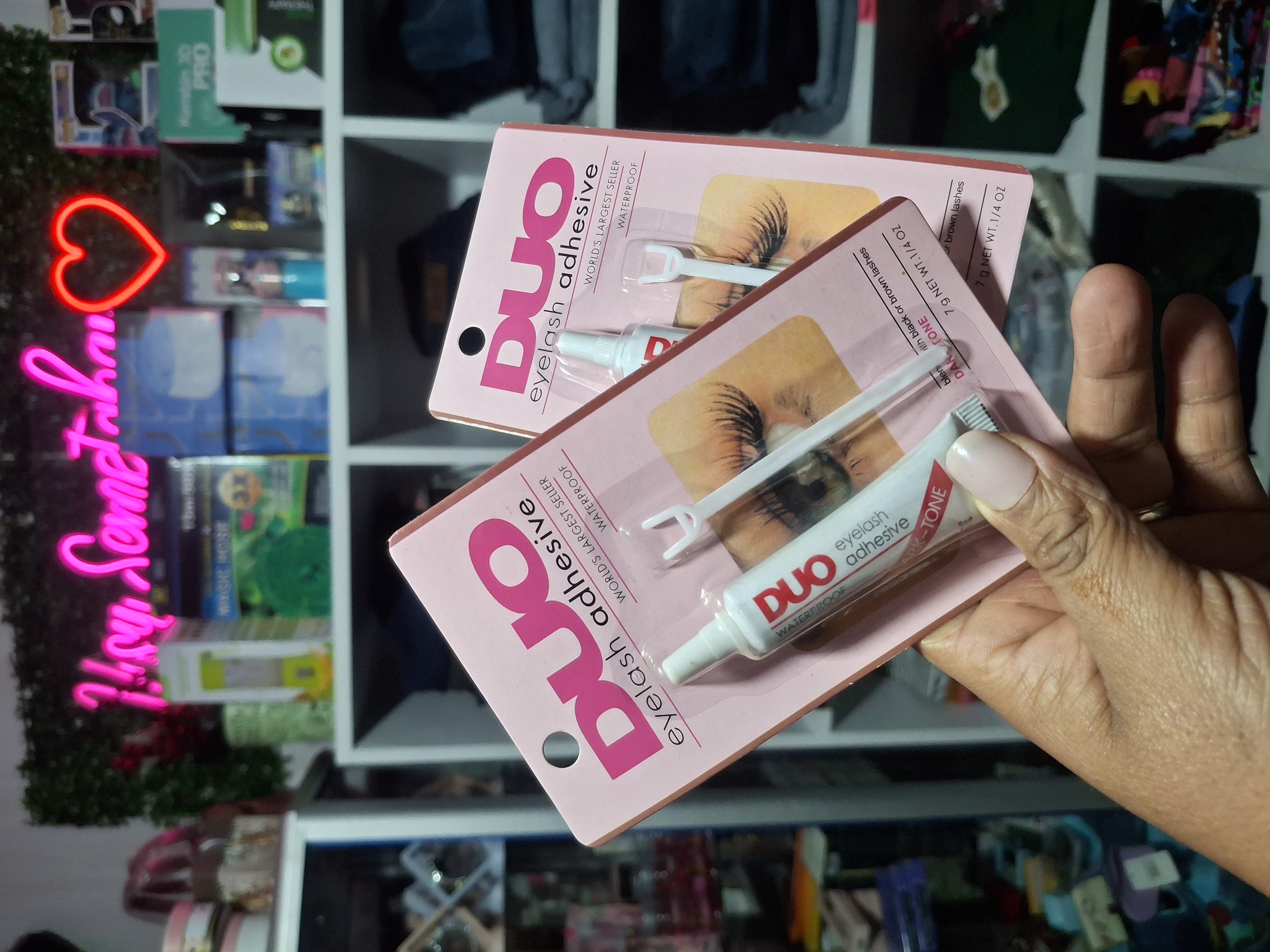 Pegamento para pestañas duo  eyelash - Semetabaj Visu