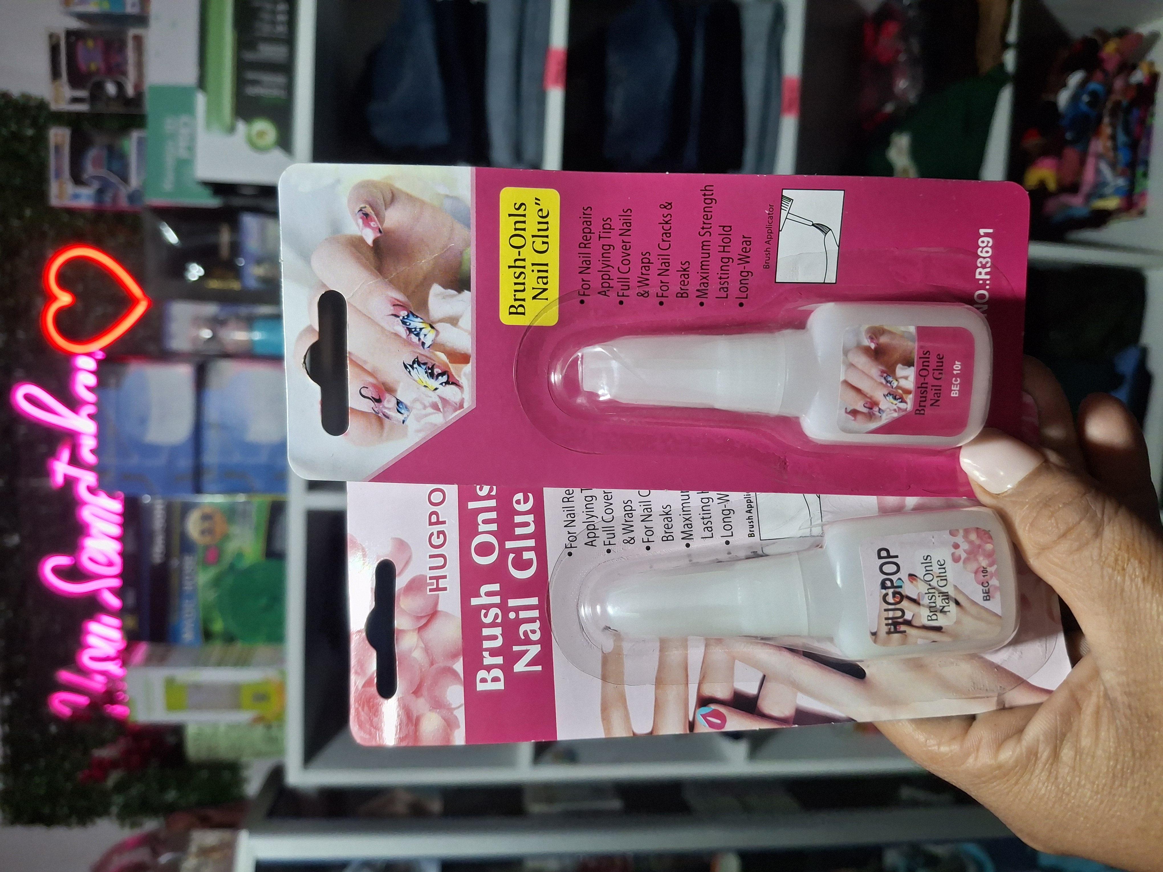 Pegamento de uñas  brush onls - Semetabaj Visu