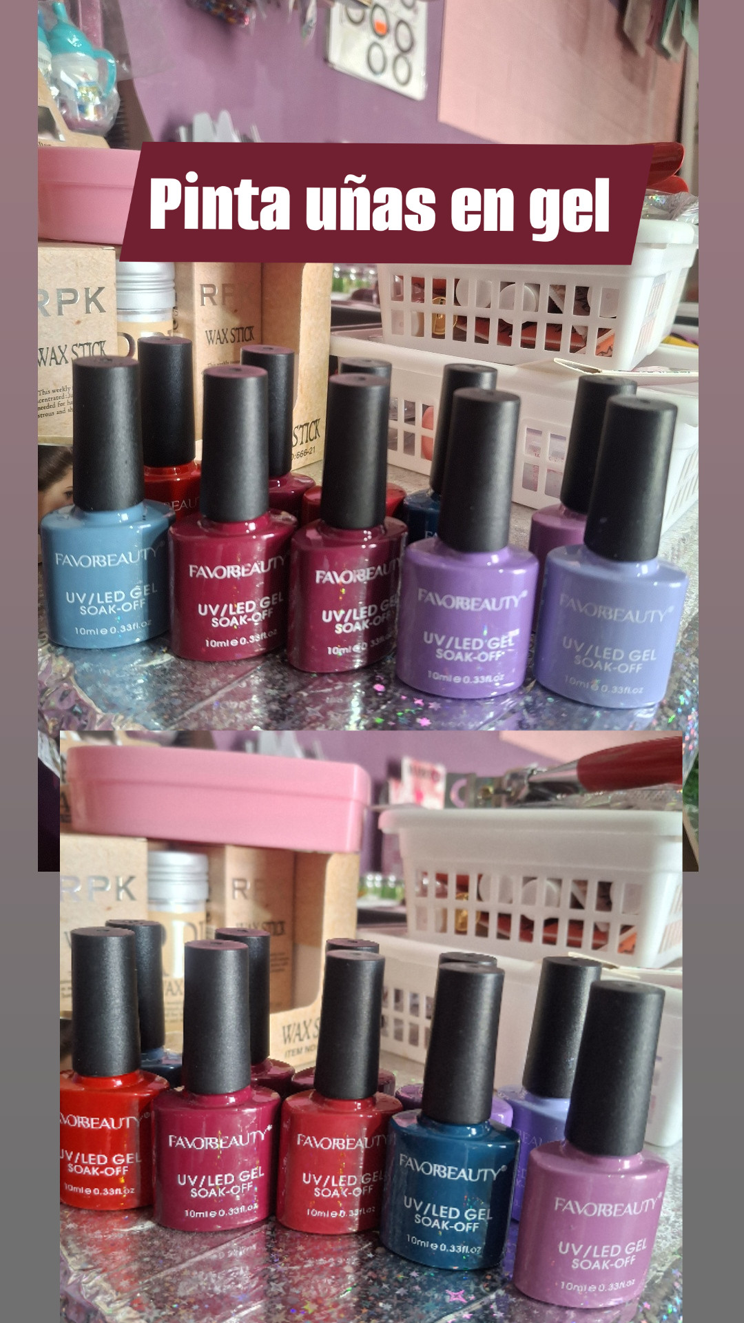 Pinta uñas gel  favorBeuty - Semetabaj Visu