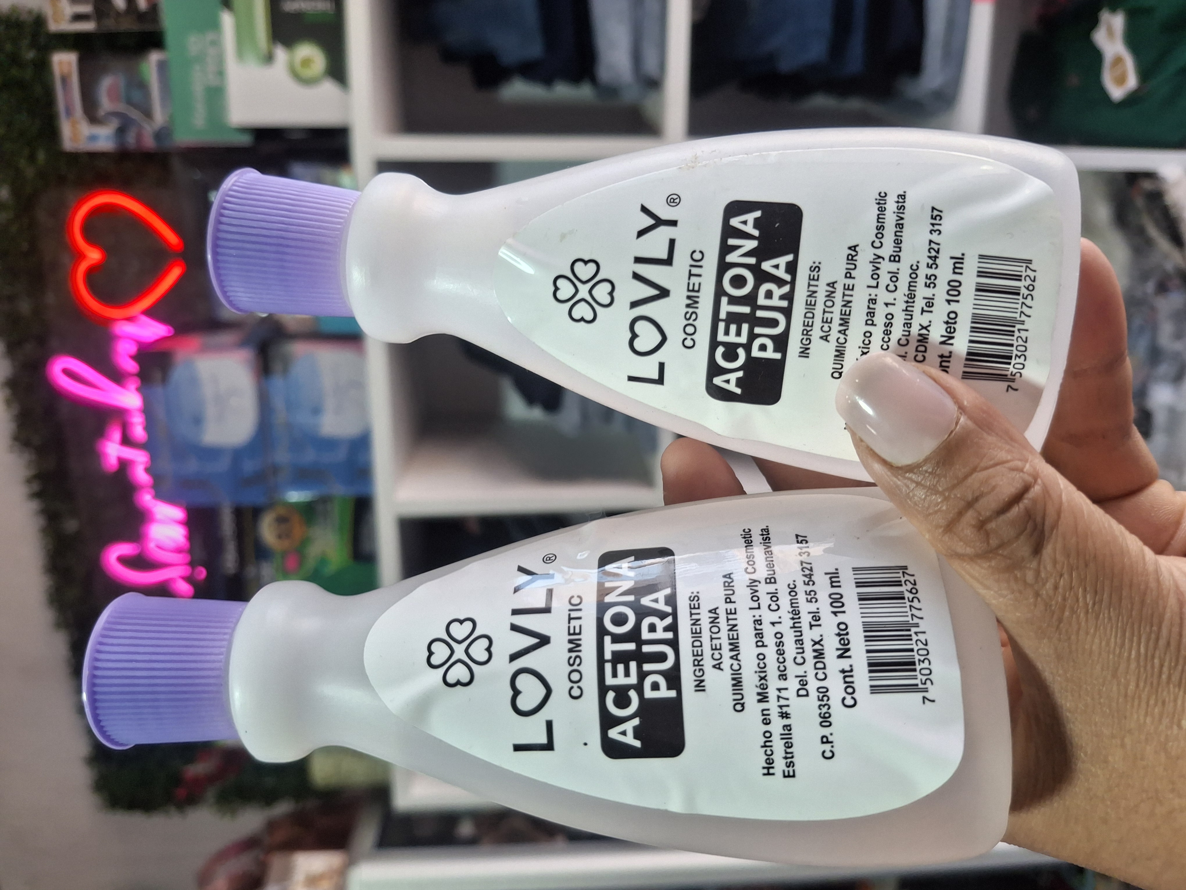 Acetona morada  - Semetabaj Visu