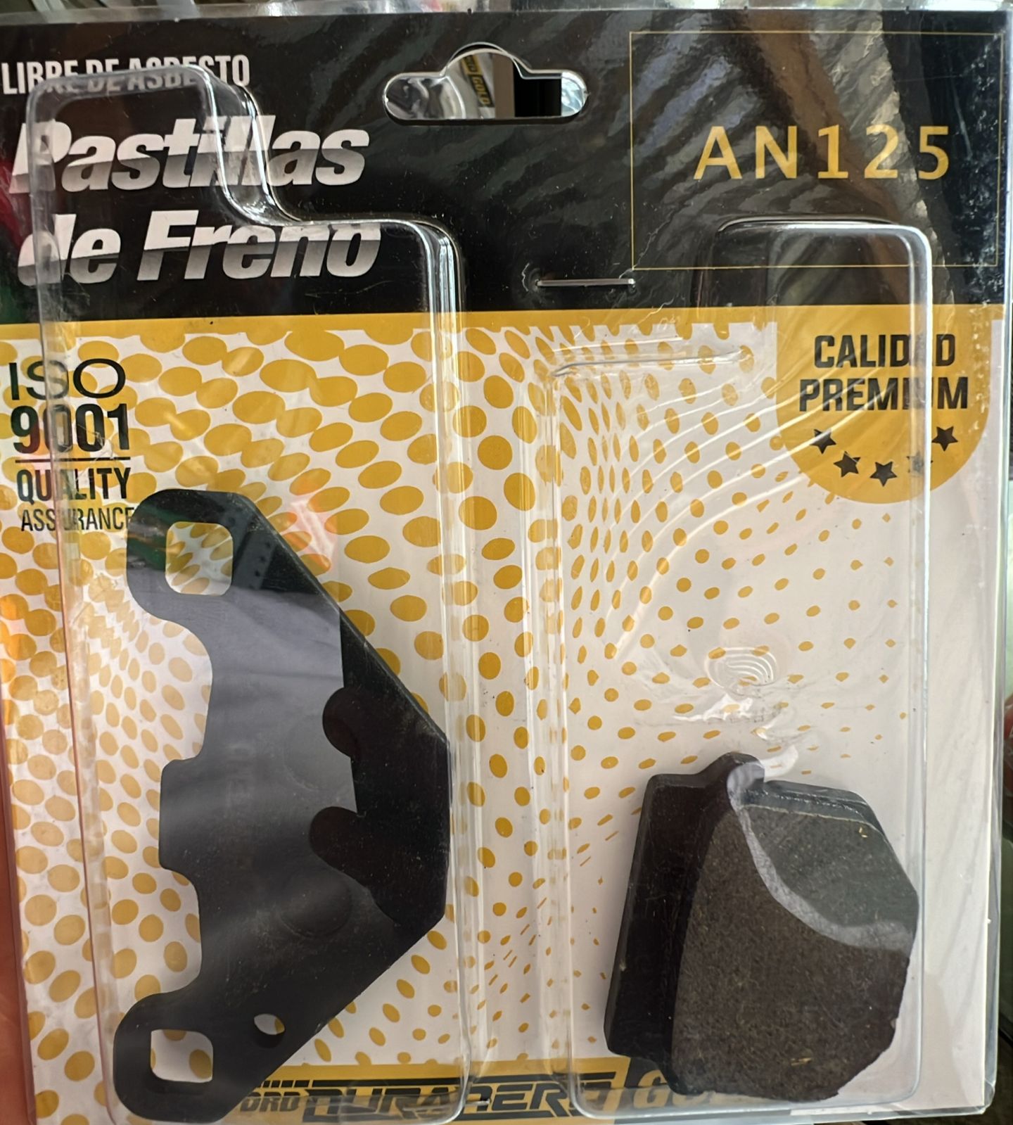 PASTILLAS DURADERO AN125 D  - LUBRIREPUESTOS MC