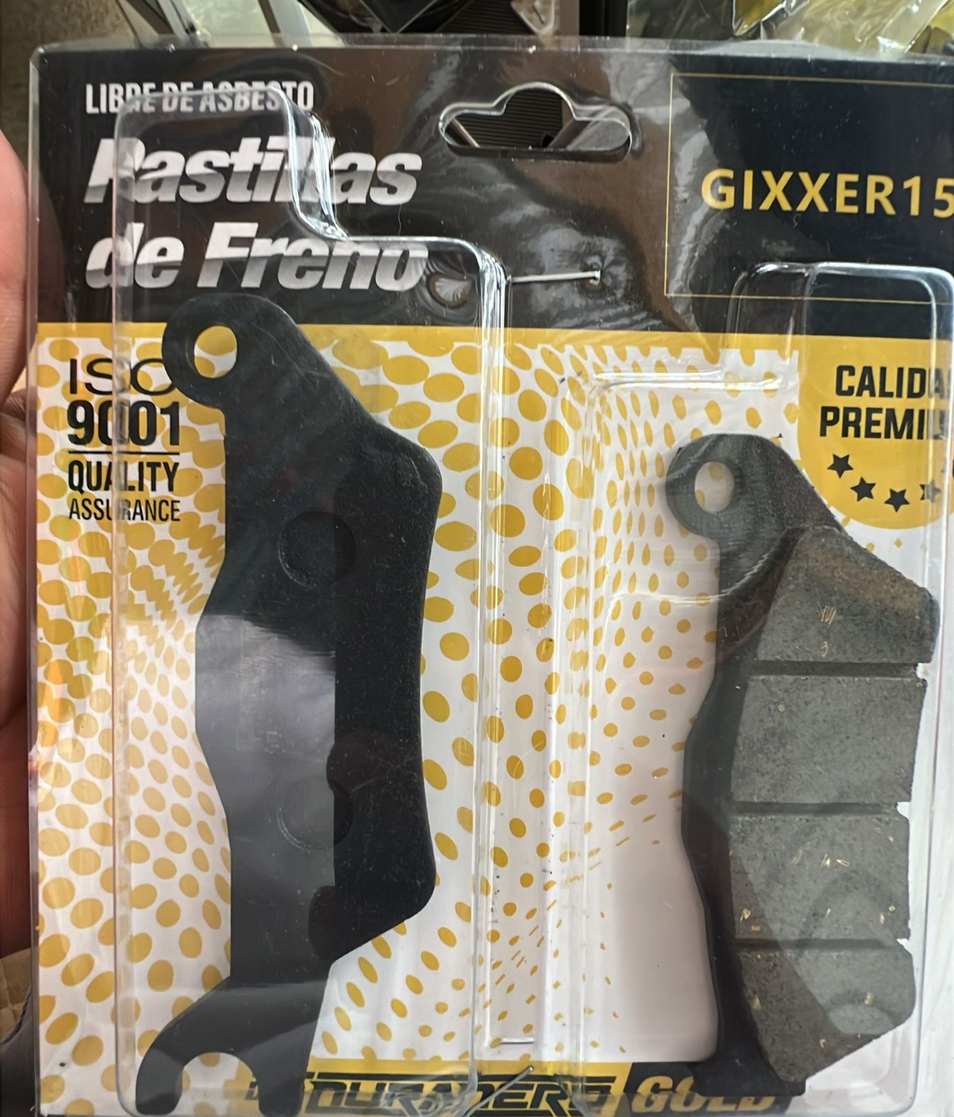 PASTILLAS DURADERO GIXXER155 D - LUBRIREPUESTOS MC