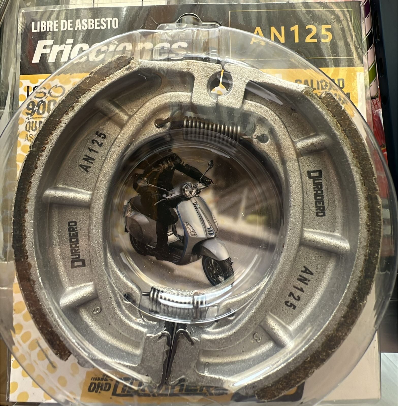 FRICCIONES AN125 PASOLA SUZUKI  GN125  - LUBRIREPUESTOS MC