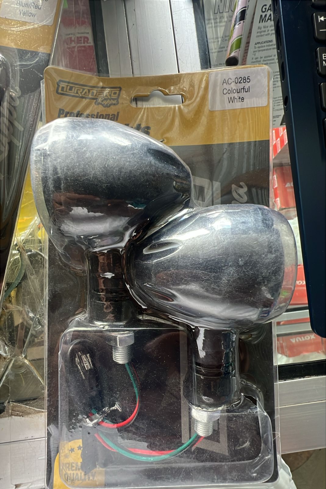 PIDEVIAS LED 0301 (AMARRILLO, AZUL BLANCO ROJO  - LUBRIREPUESTOS MC