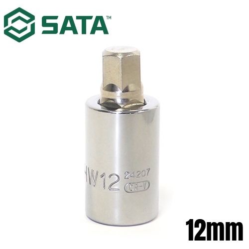 Copa Allen 12mm Cuadro 1/2" SATA (24207) - Repuestos y Lubricantes Vicent's