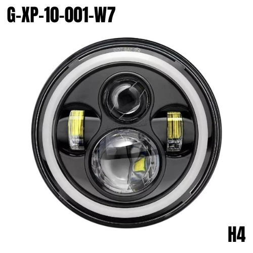 Silvin G-XP-10-001-W7 H-4 LED 7" Redondo - Repuestos y Lubricantes Vicent's
