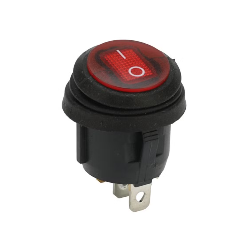 Switch ON-OFF 3 Pines (SW-301) Circular Resistente al Agua  - Repuestos y Lubricantes Vicent's