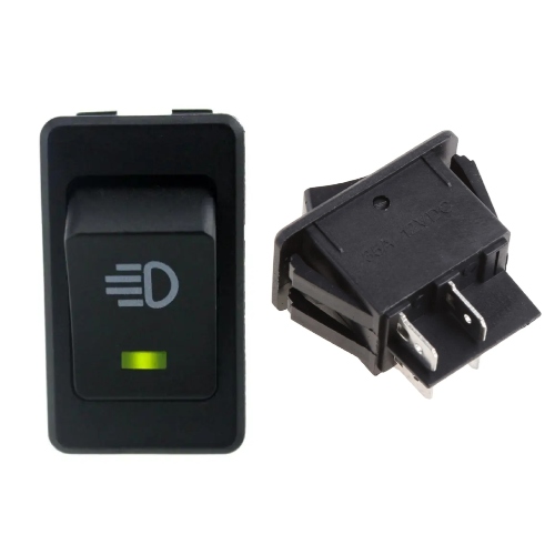 Switch GB0827G ON-OFF 4P Iluminado Verde - Repuestos y Lubricantes Vicent's