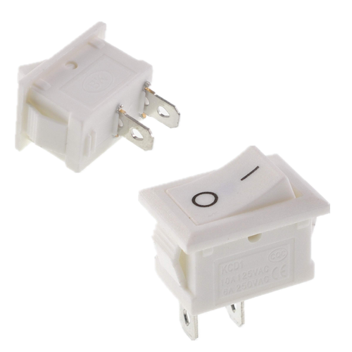 Mini Switch GB0668 ON-OFF 3P Blanco - Repuestos y Lubricantes Vicent's