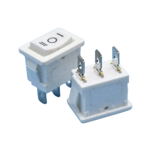 Mini Switch GB0680WH ON-OFF-ON 3P Blanco  - Repuestos y Lubricantes Vicent's