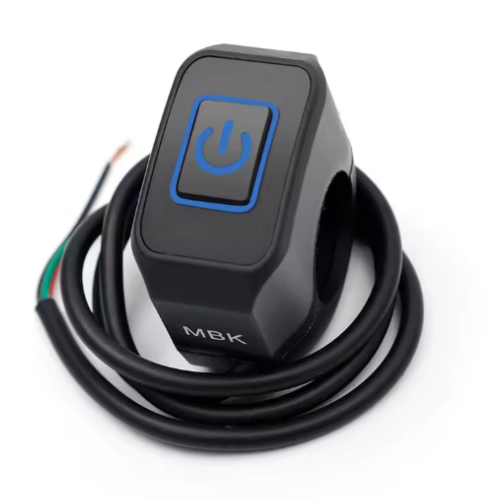 Switch GB0823BL ON-OFF 3P para Timon Moto Iluminado Azul  - Repuestos y Lubricantes Vicent's