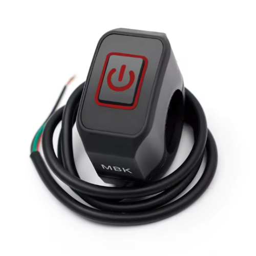 Switch GB0823R ON-OFF 3P para Timon Moto Iluminado Rojo - Repuestos y Lubricantes Vicent's