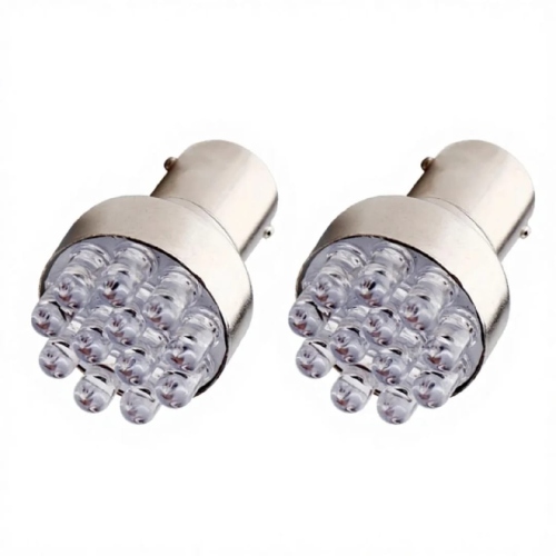 Bombillas 1 contacto LED Blanco (BA15SLD) 2pcs - Repuestos y Lubricantes Vicent's