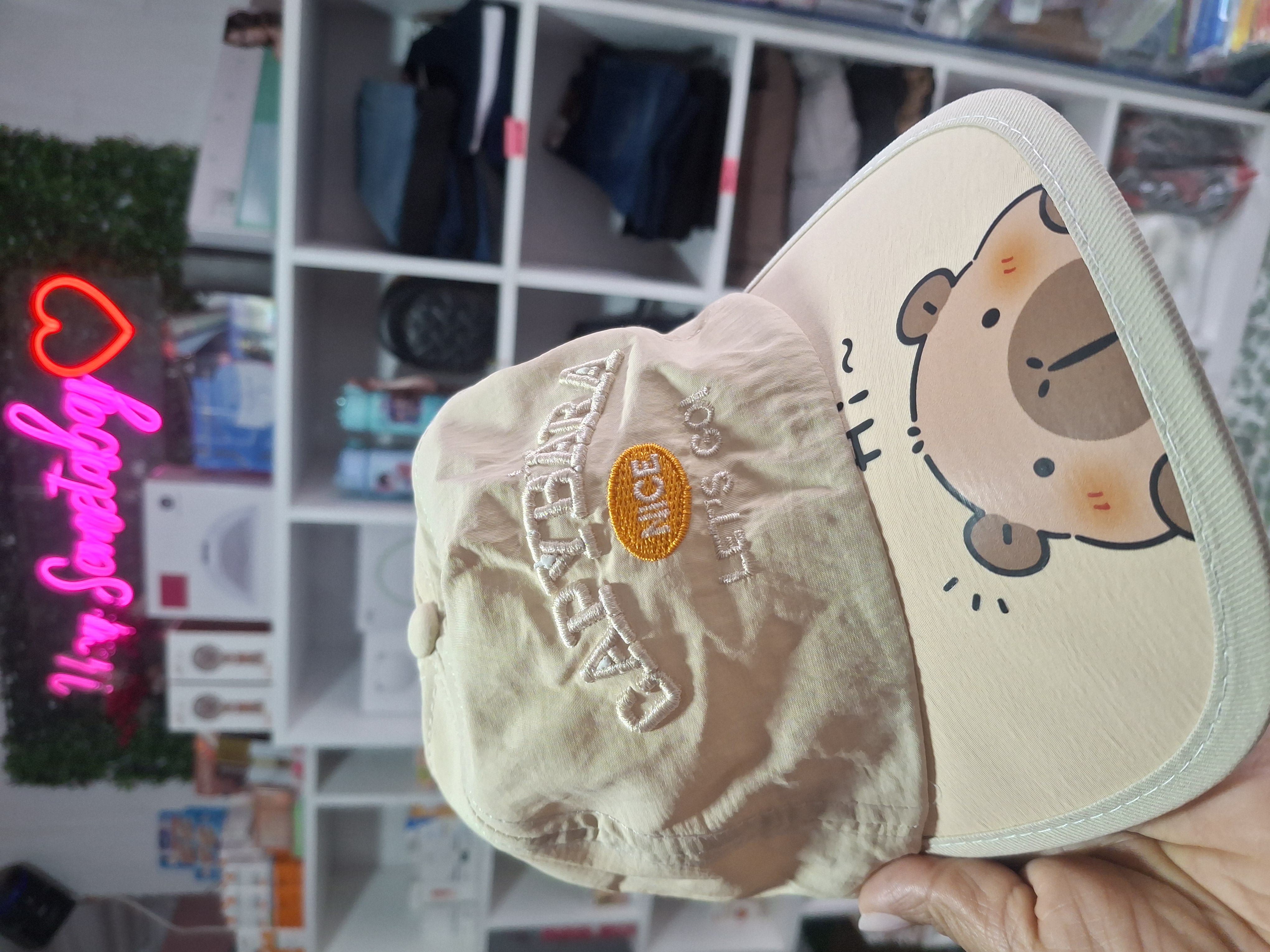 Gorras de sol capibara  - Semetabaj Visu