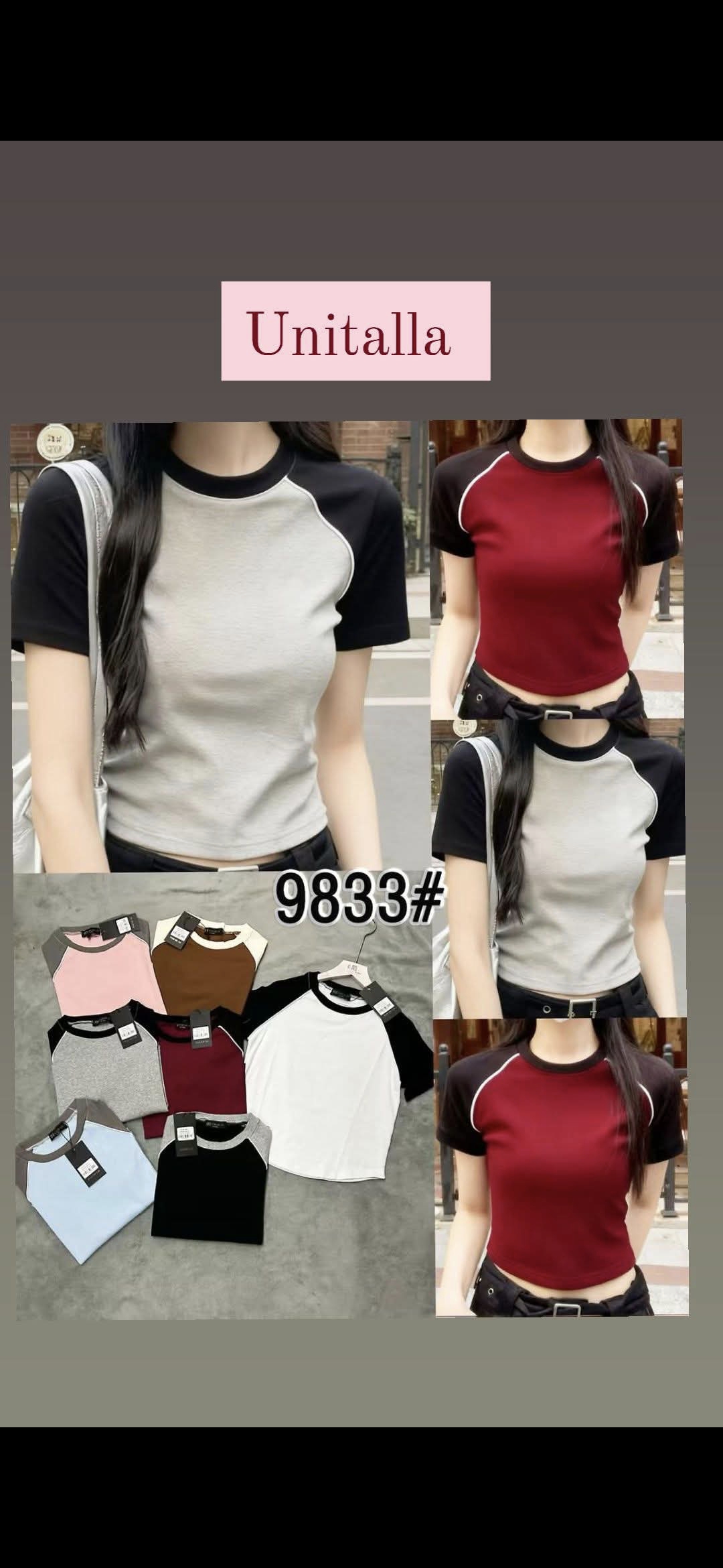 Playeras bi color  - Semetabaj Visu