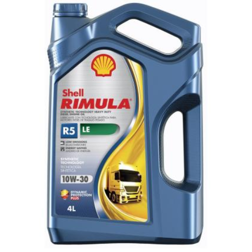 Galon Shell Rimula R5 LE 10W-30 DIESEL Synthetic Blend  - Repuestos y Lubricantes Vicent's