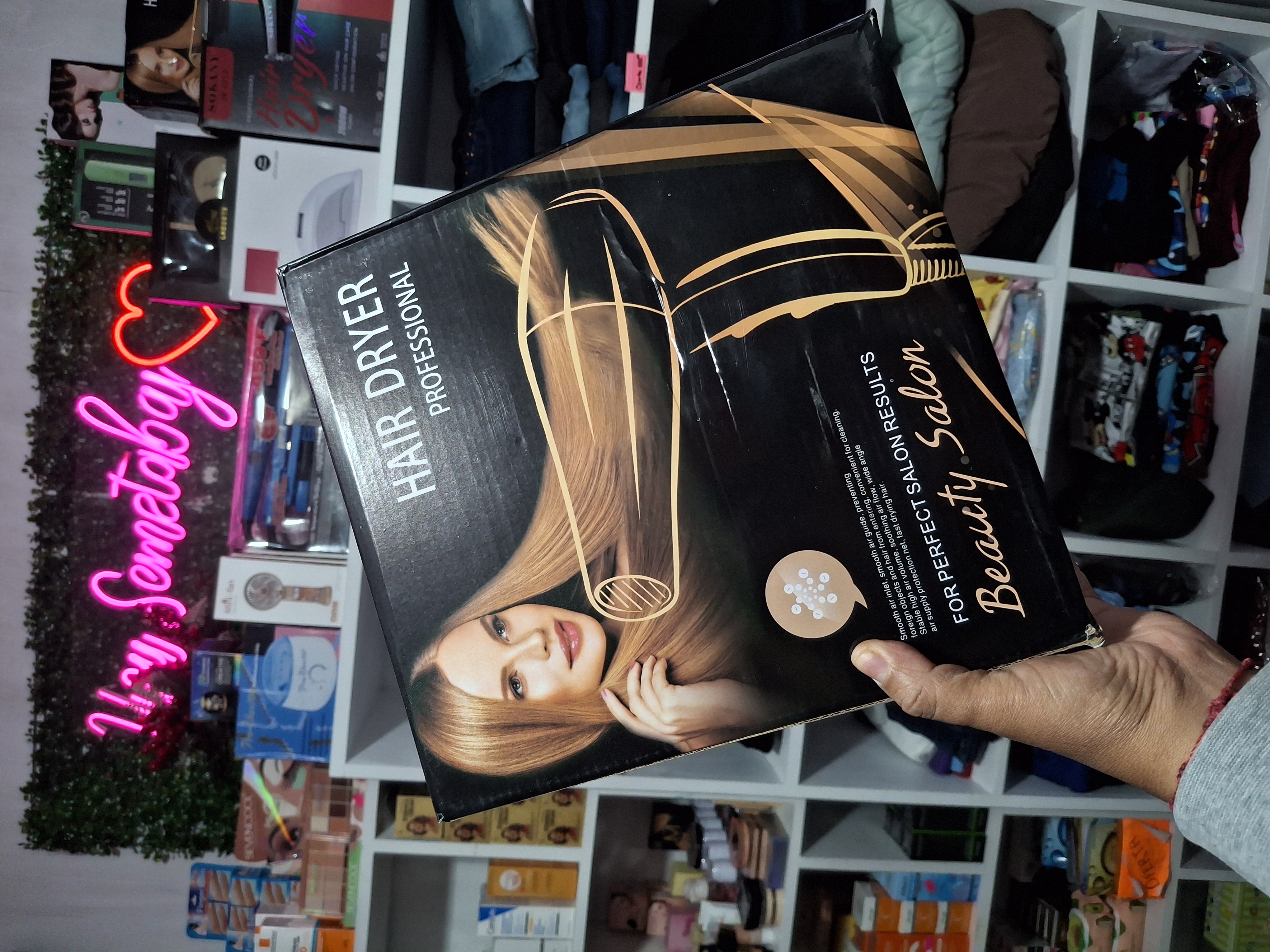 Secadora de cabello Hair Dryer - Semetabaj Visu