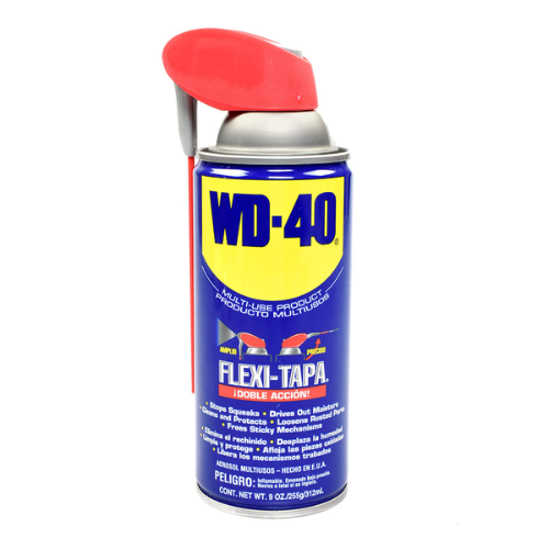 Lubricante WD-40 (9 Oz) Penetrante (Afloja Todo) - Repuestos y Lubricantes Vicent's