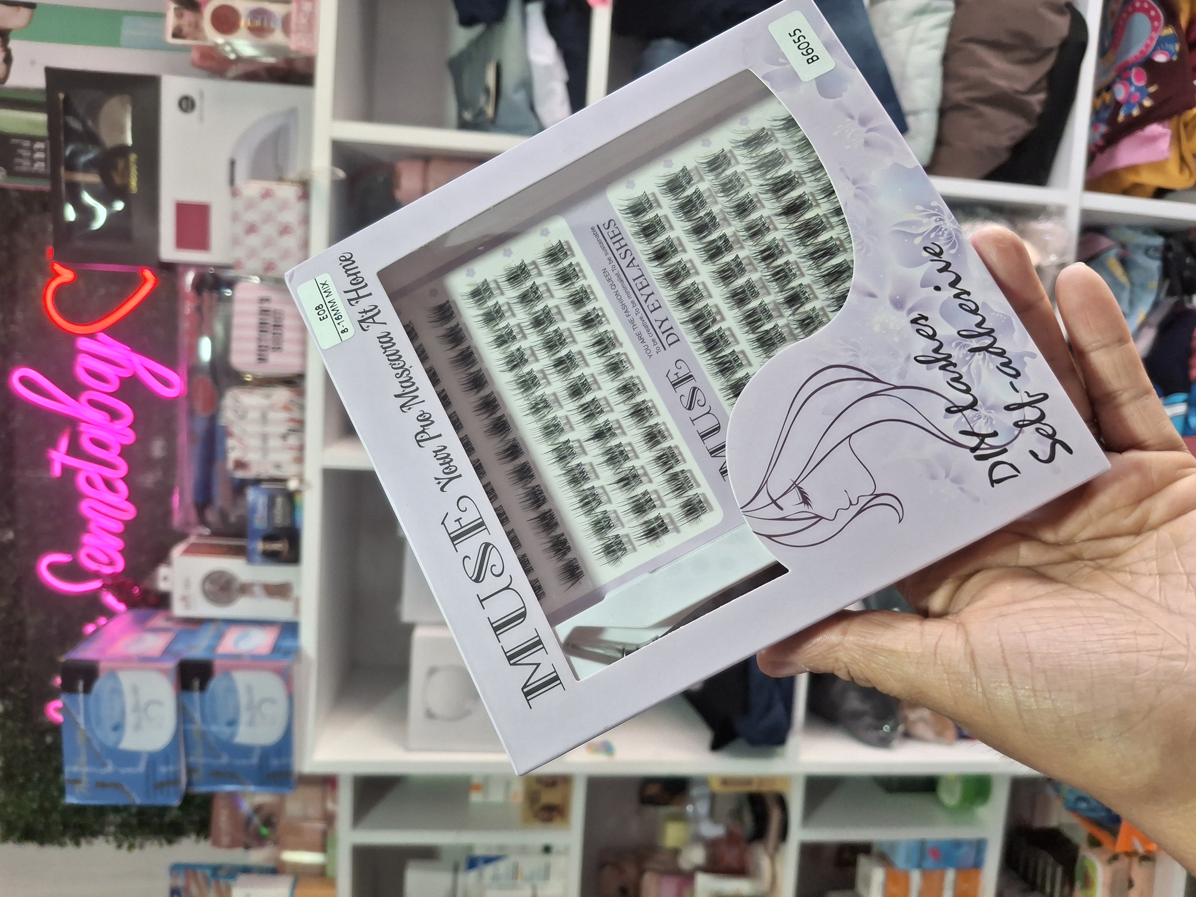 Kit de pestañas sin pega DIY - Semetabaj Visu