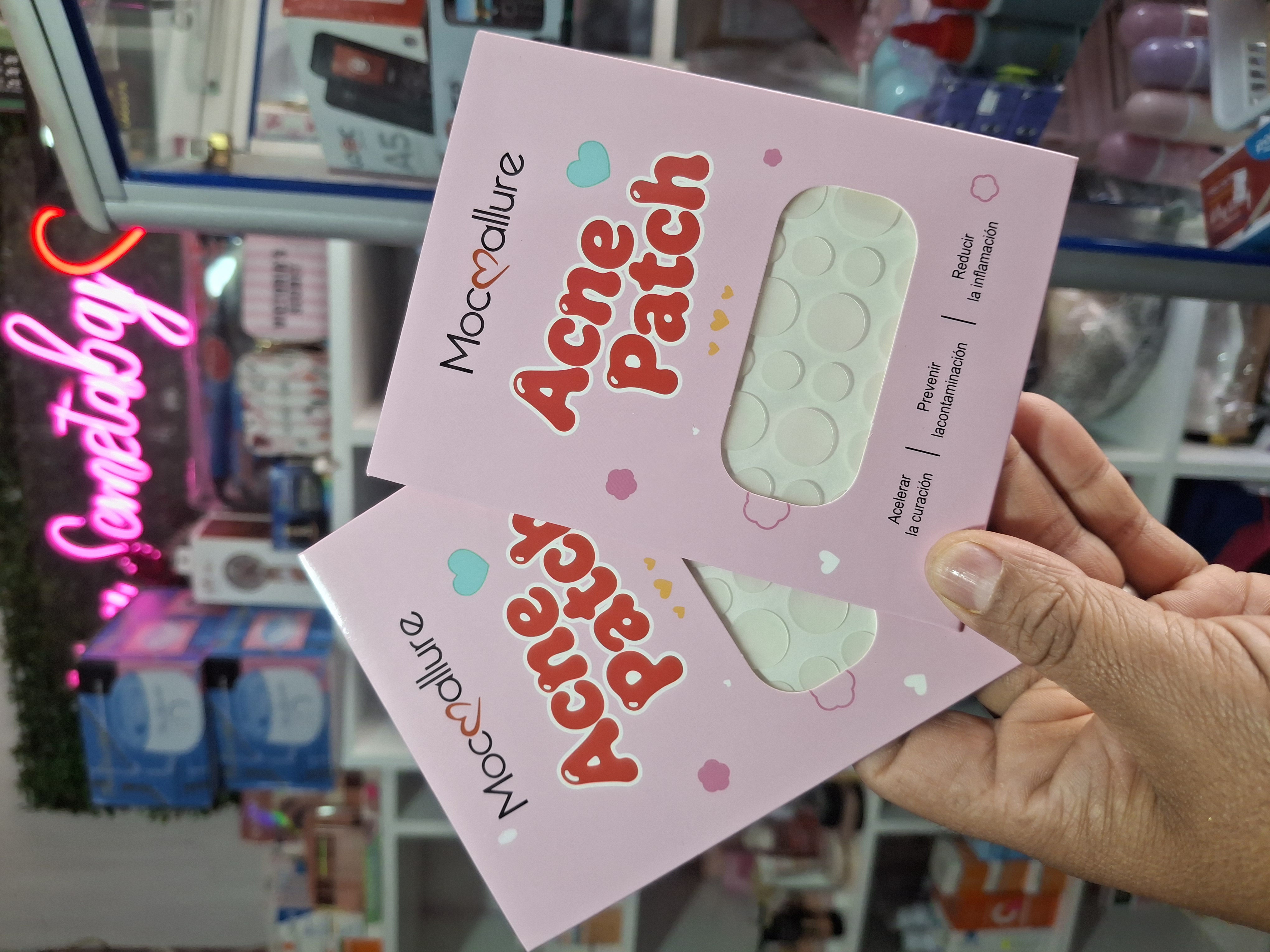 Parches de acne  moc Mallure - Semetabaj Visu