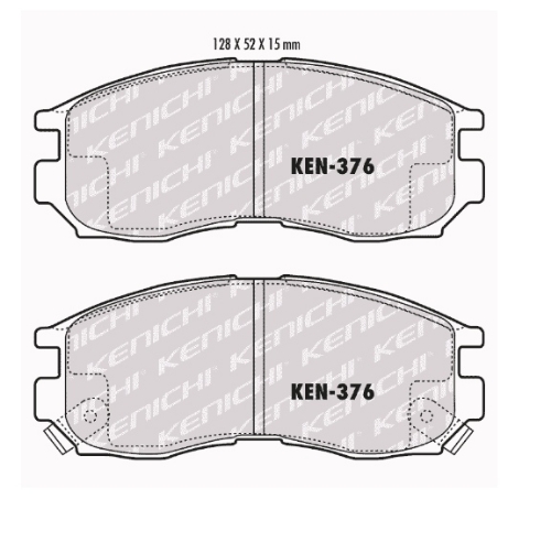 Pastillas NF-376 (7365-D484) Gic - Repuestos y Lubricantes Vicent's